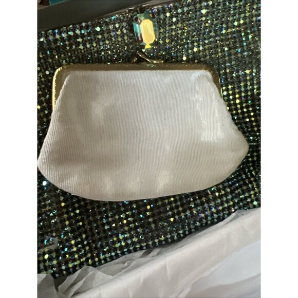 Austrian Crystal evening Bag Neiman Marcus & Coin Purse Rare HTF - Picture 7 of 8